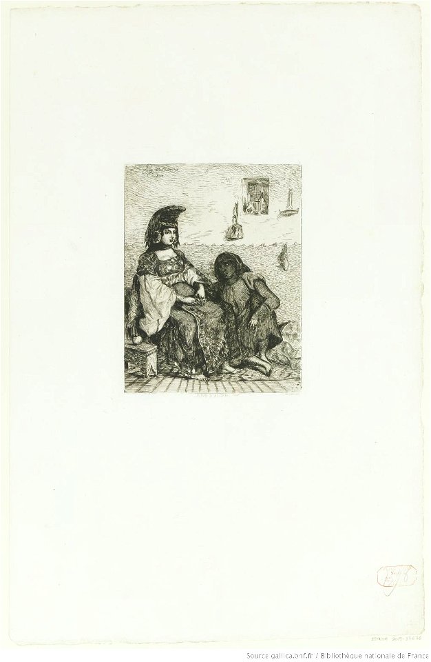 Delacroix - Juive d'Alger, btv1b10029896t