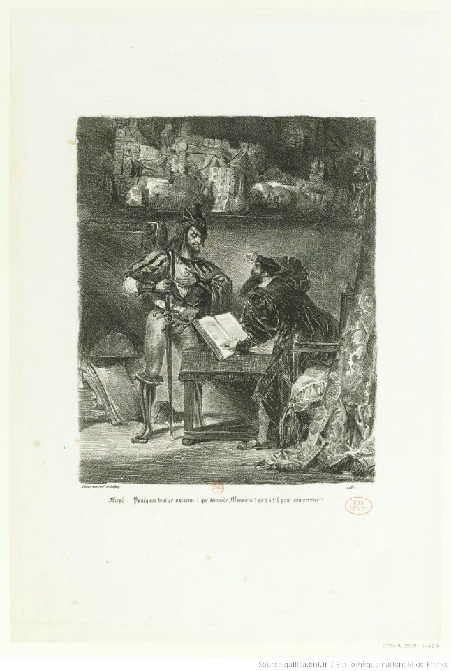 Delacroix - Méphistophélès apparaissant à Faust, btv1b100297342