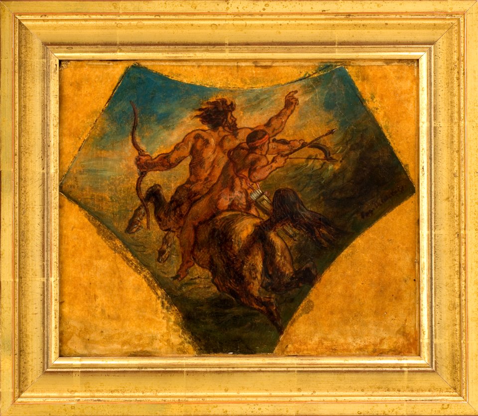 Delacroix - L'éducation d'Achille, 1842