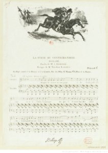 Delacroix - La Fuite du Contrebandier, btv1b10461879x