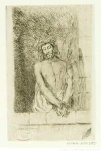Delacroix - Le Christ au roseau, btv1b10461610n