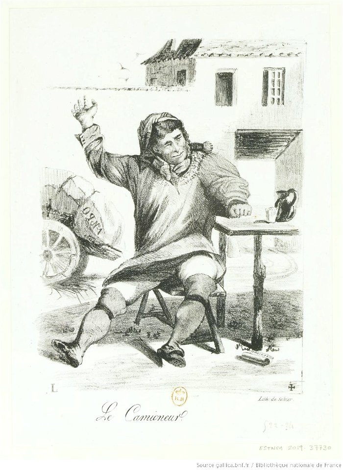 Delacroix - Le Camioneur, 3e état, btv1b100297075