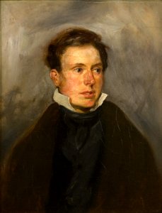 Delacroix - Portrait de Thales Fielding, Vers 1824