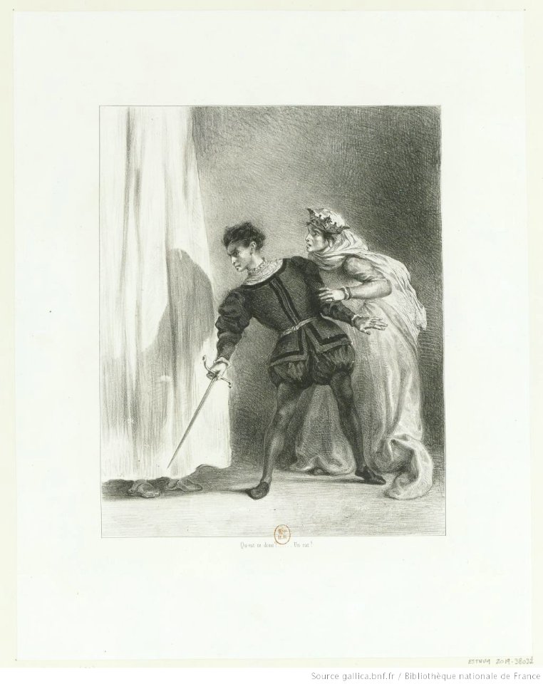 Delacroix - Qu'est-ce donc ... Un rat !, btv1b10461777n