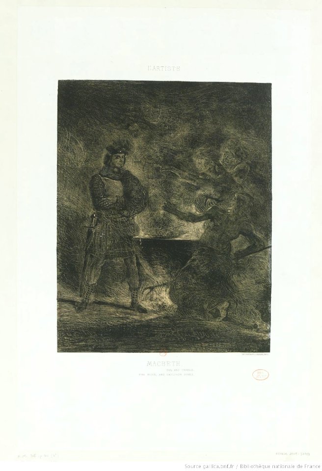 Delacroix - Macbeth Toil and trouble, btv1b10029690c