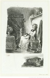 Delacroix - Marguerite au rouet, btv1b10461713c