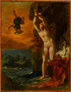 Delacroix - Perseus und Andromeda, um 1853