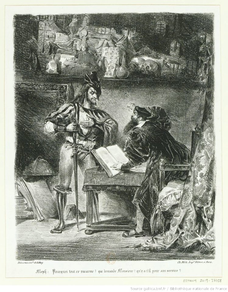 Delacroix - Méphistophélès apparaissant à Faust, 2e état, btv1b10029735h