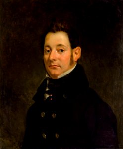 Delacroix - Portrait de Jacques Meurice, 1833