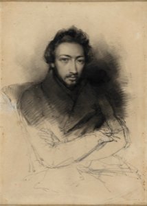 Delacroix - Portrait of Frédéric Villot, 1949.6, c. 1840
