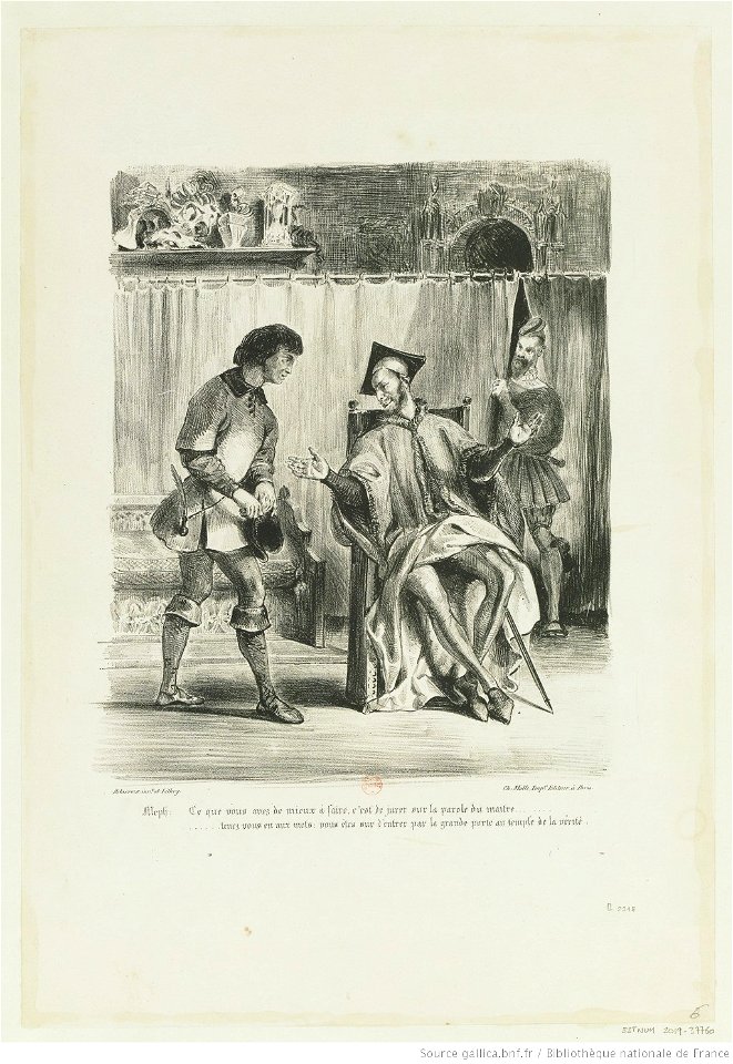 Delacroix - Méphistophélès recevant l'Écolier, btv1b10029737d