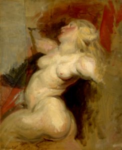 Delacroix - Néréide (copie d’après Rubens), um 1822