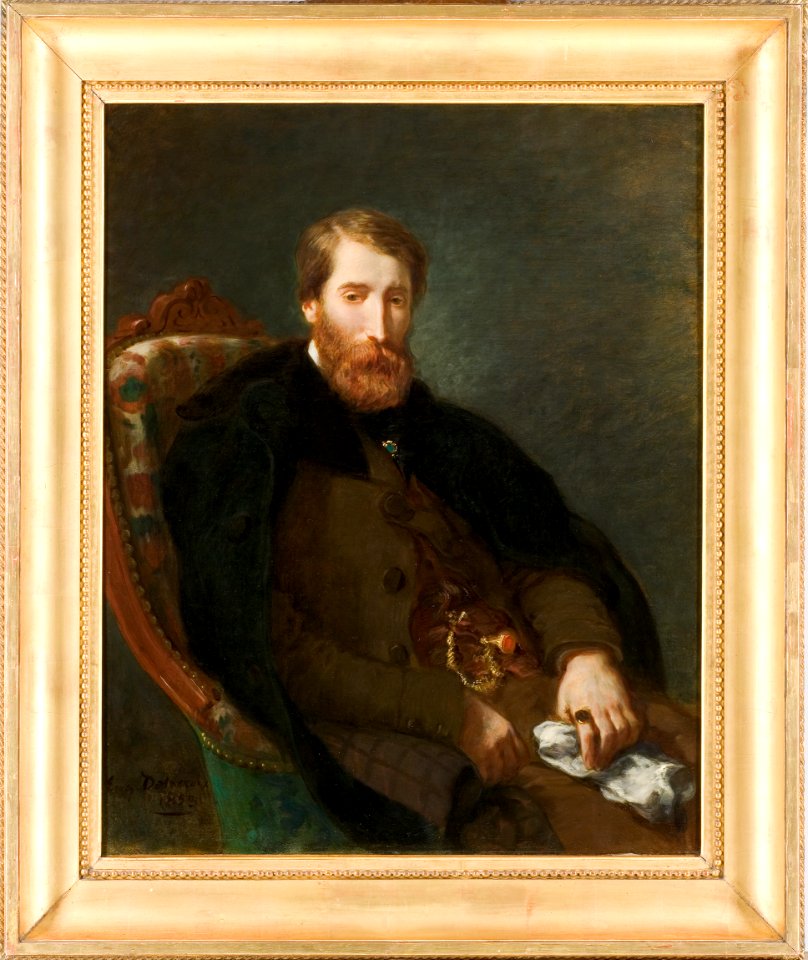 Delacroix - Portrait d'Alfred Bruyas, 1853