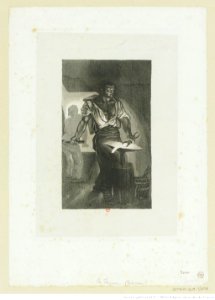 Delacroix - Un Forgeron, 3e état, btv1b10029898q