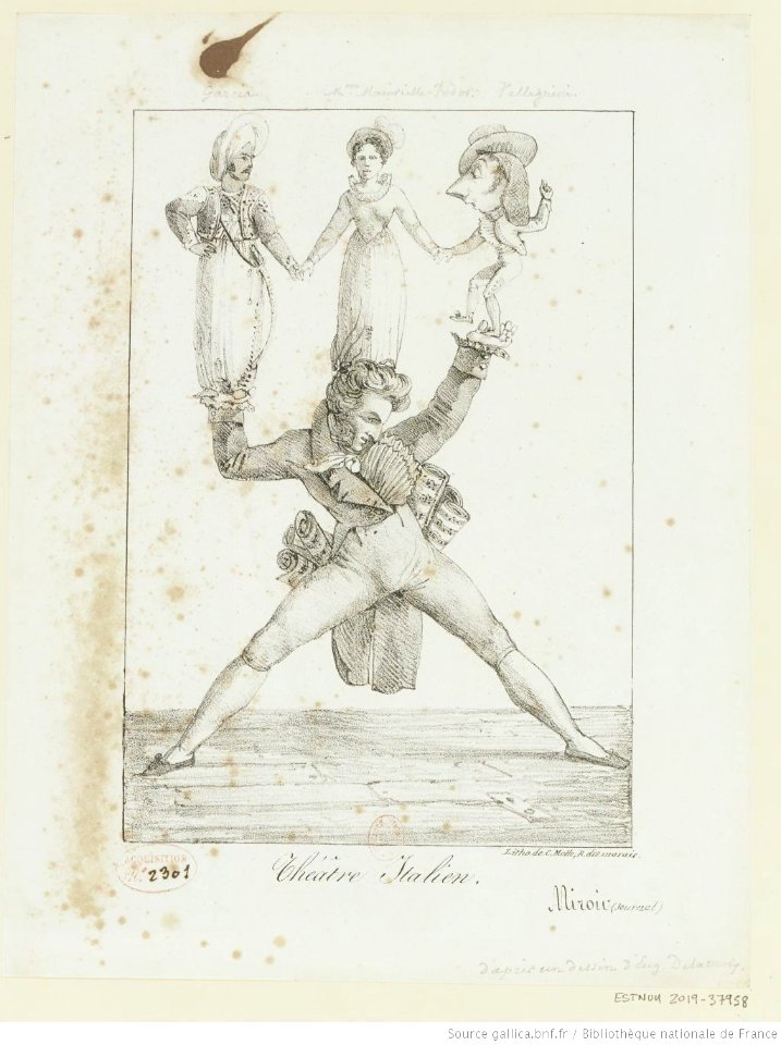Delacroix - Théâtre Italien, btv1b10461633t