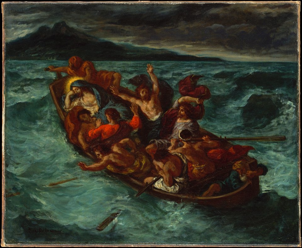 Christ Asleep during the Tempest MET DT2002