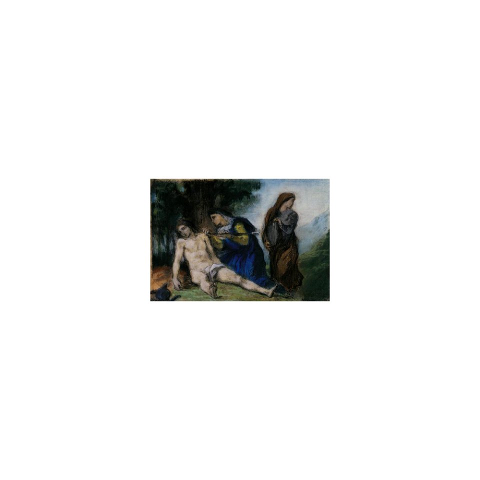 Delacroix - ST. SEBASTIAN TENDED BY THE HOLY WOMEN, lot.163
