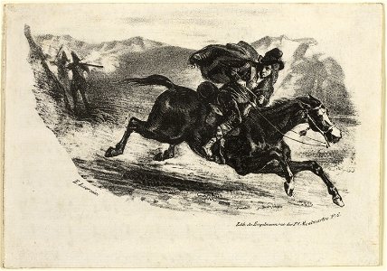 Delacroix - The Smuggler’s Flight, 1978.29