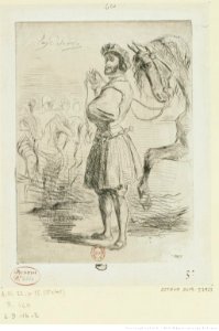 Delacroix - Un Seigneur du temps de François Ier, btv1b10461871b