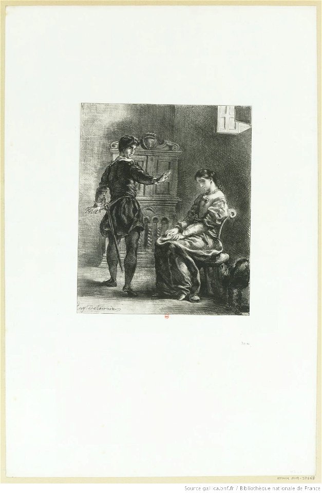 Delacroix - Va-t'en dans un couvent, btv1b104618091