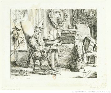 Delacroix - Un bonhomme de lettres en méditation, btv1b10029677p