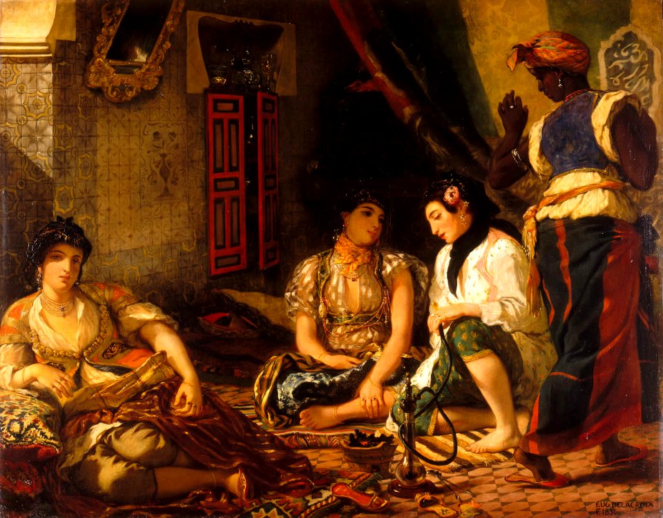 Delacroix Frauen von Algier