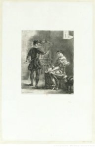 Delacroix - Va-t'en dans un couvent, 4e état, btv1b104616795