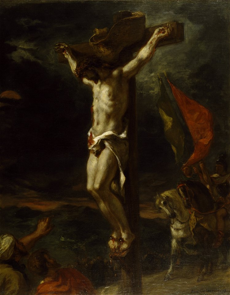 Eugène Delacroix - Christ on the Cross - Walters 3762 (2)