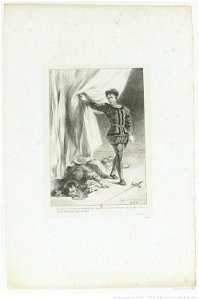 Delacroix - Vraiment ce conseiller est maintenant bien silencieux, bien discret, bien grave, lui qui dans sa vie, btv1b104617620
