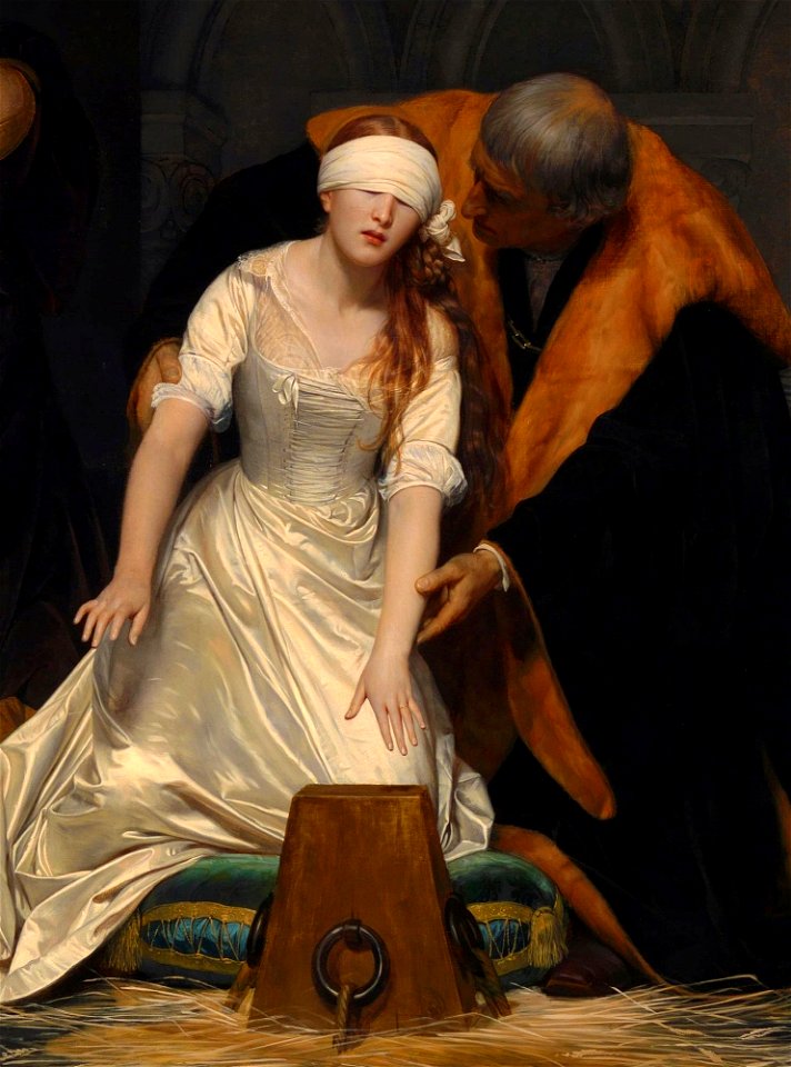 Delaroche Jane Grey Detail
