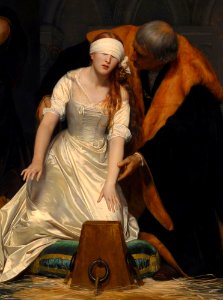 Delaroche Jane Grey Detail