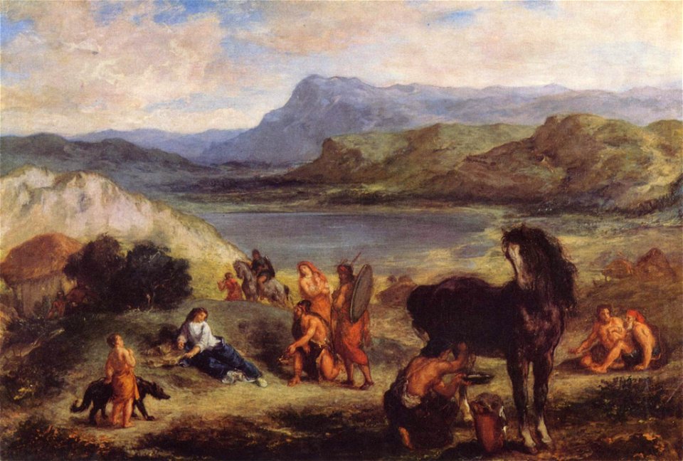 Ovide chez les Scythes (Delacroix) National Gallery
