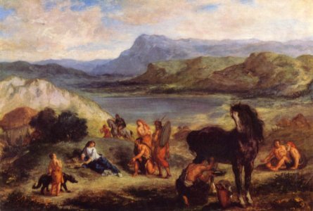Ovide chez les Scythes (Delacroix) National Gallery