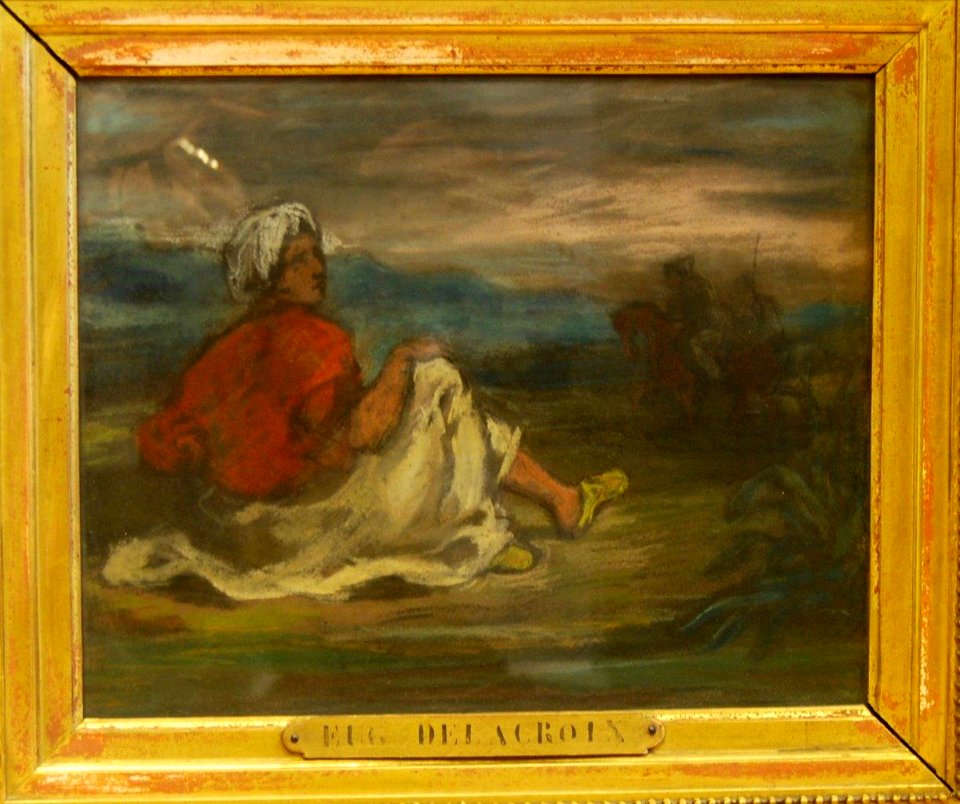 Delacroix, jeune Arabe dans la campagne