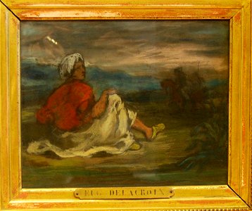 Delacroix, jeune Arabe dans la campagne