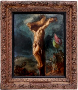 Eugène delacroix, crocifissione, 1846