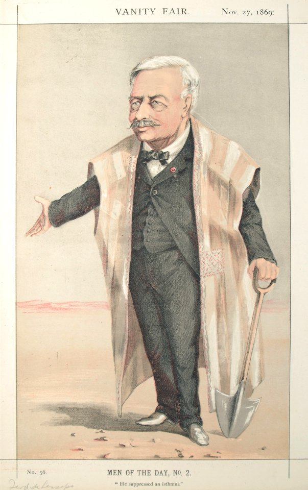 Ferdinand de Lesseps, Vanity Fair, 1869-11-27