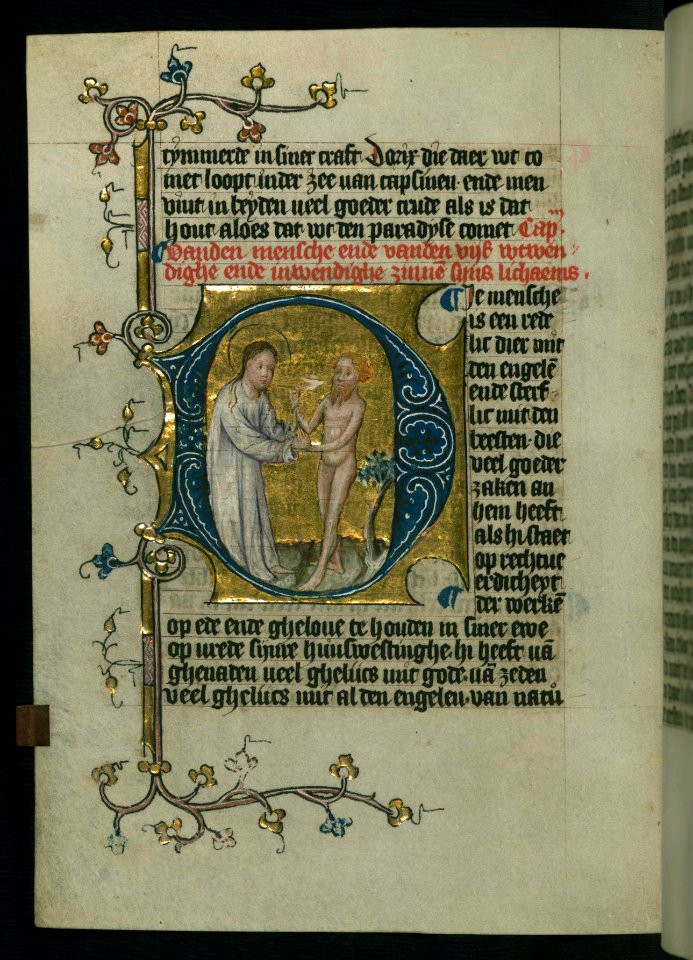 Dirc van Delft - God and Adam - Walters W17121V - Full Page