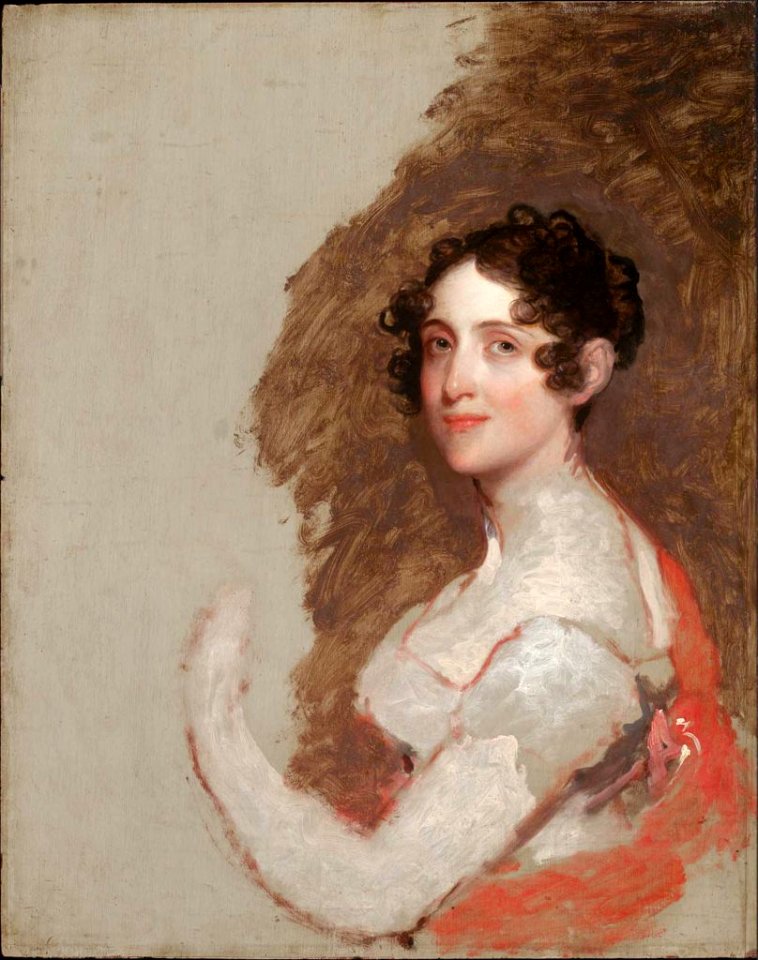 Delia Tudor Stewart (unfinished portrait)