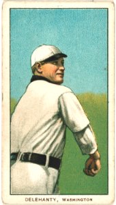 Delahanty, Washington Nationals, baseball card portrait LCCN2008676642
