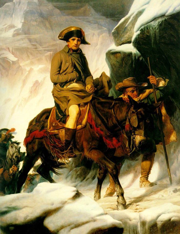 Delaroche - Bonaparte franchissant les Alpes