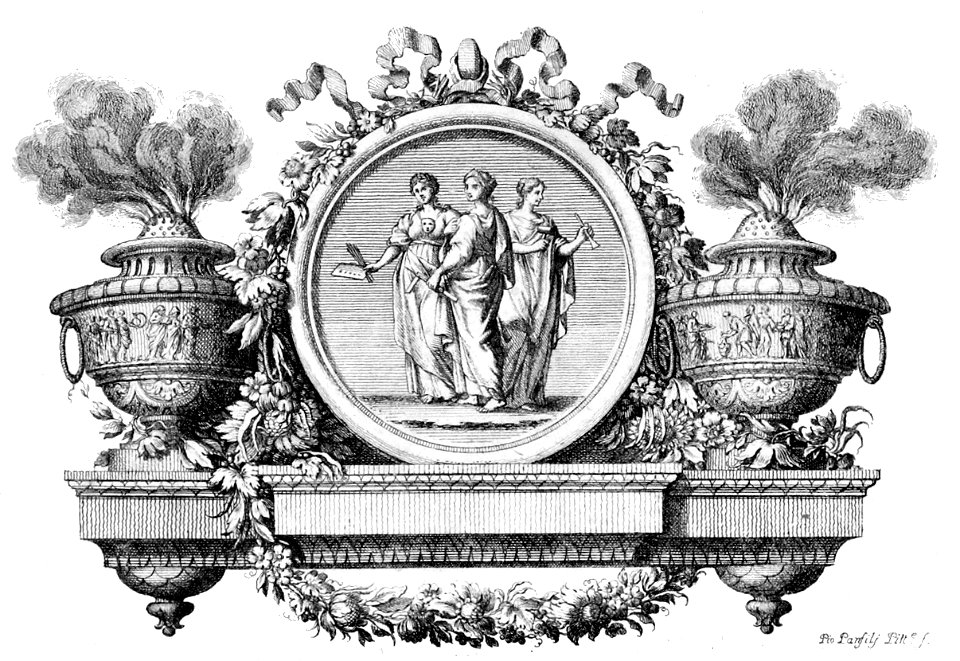 Della architettura della pittura e della statua, frontespizio