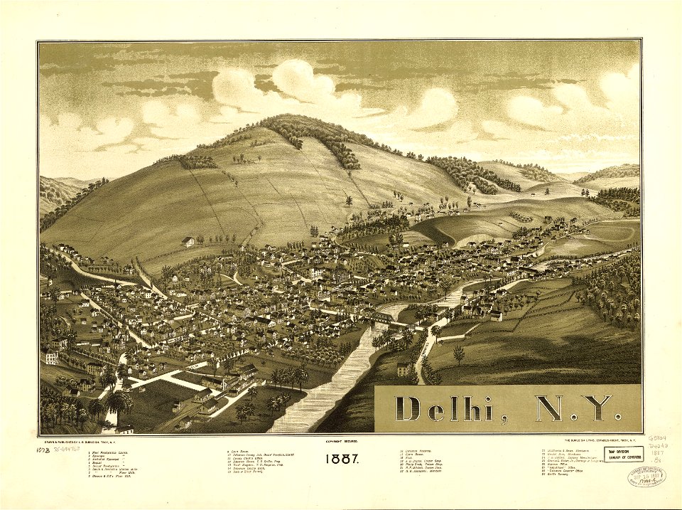 Delhi, N.Y. 1887. LOC 75694763