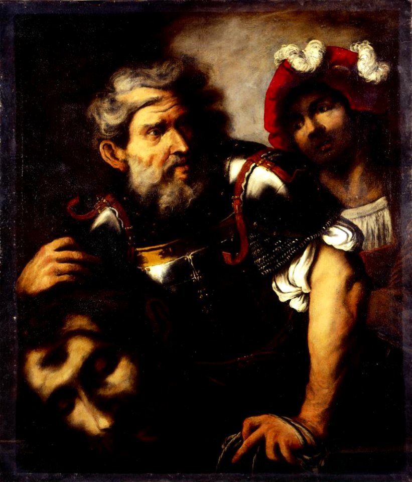 Pietro della Vecchia (Attr) - Saul and David with the head of Goliath