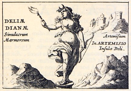 Deliae Dianae simulacrum marmoreum… - Laurenberg Johann - 1661