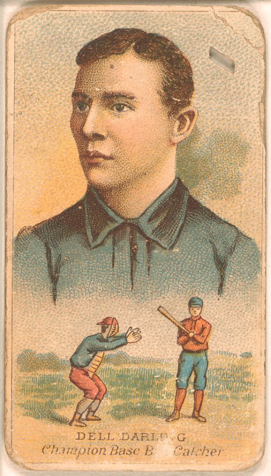 Dell Darling, Chicago White Stockings, baseball card portrait LCCN2007680748