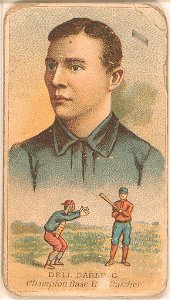 Dell Darling, Chicago White Stockings, baseball card portrait LCCN2007680748