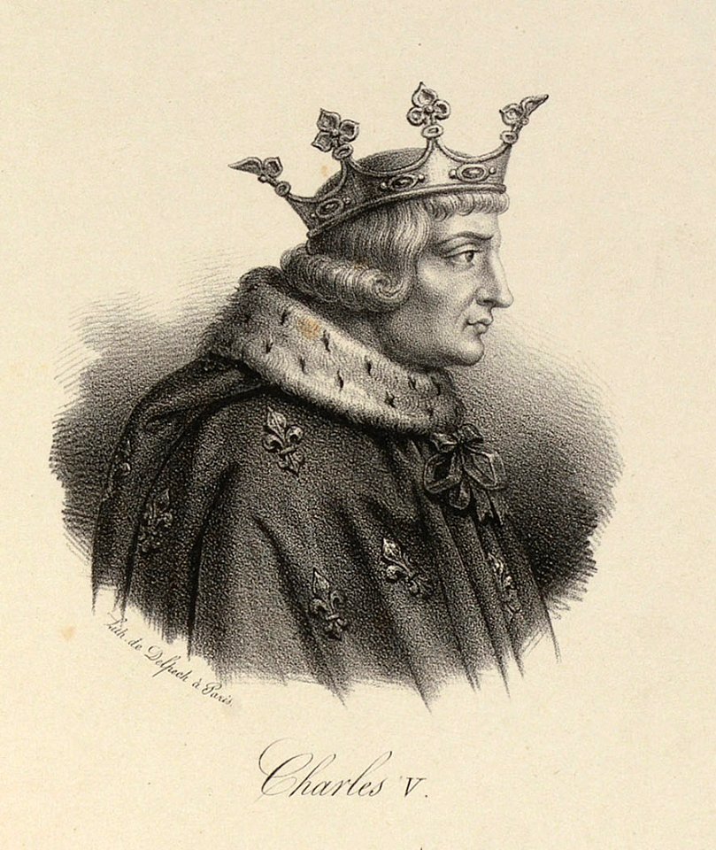Delpech - Charles V of France