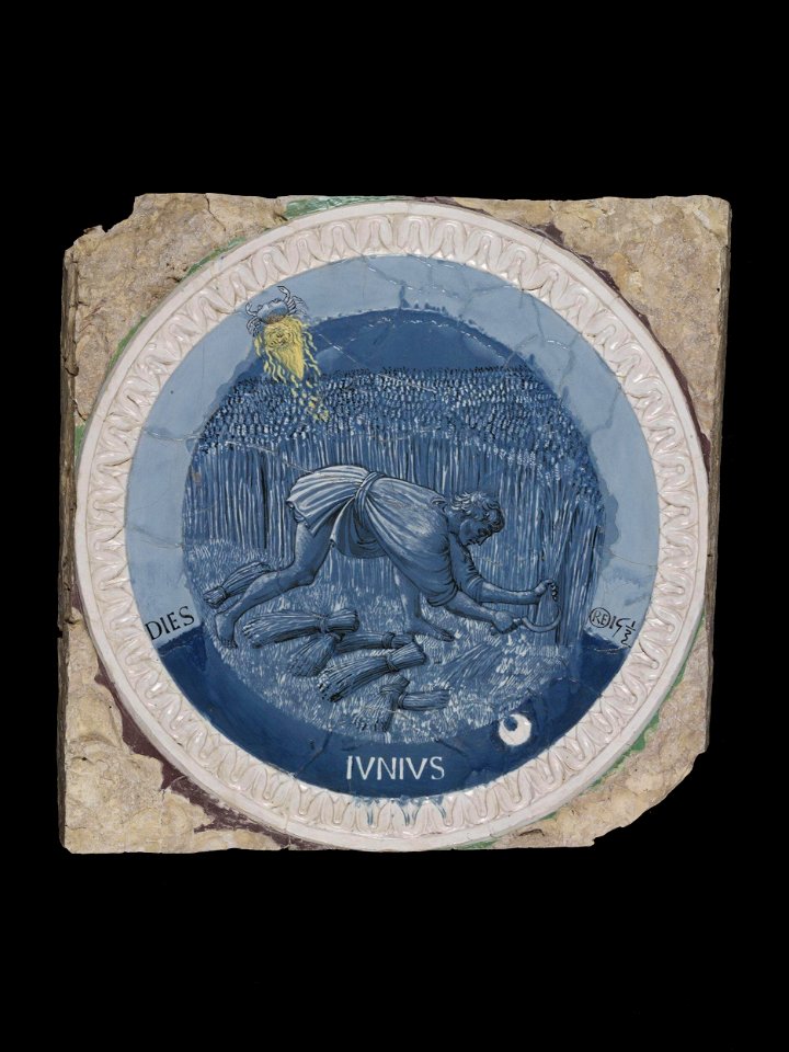 Della Robbia - June, ca. 1450-1456, 7637-1861