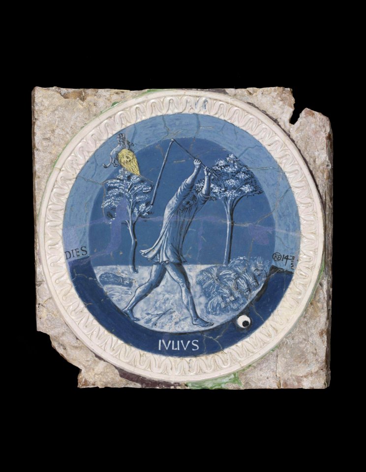 Della Robbia - July, ca.1450-1456, 7638-1861